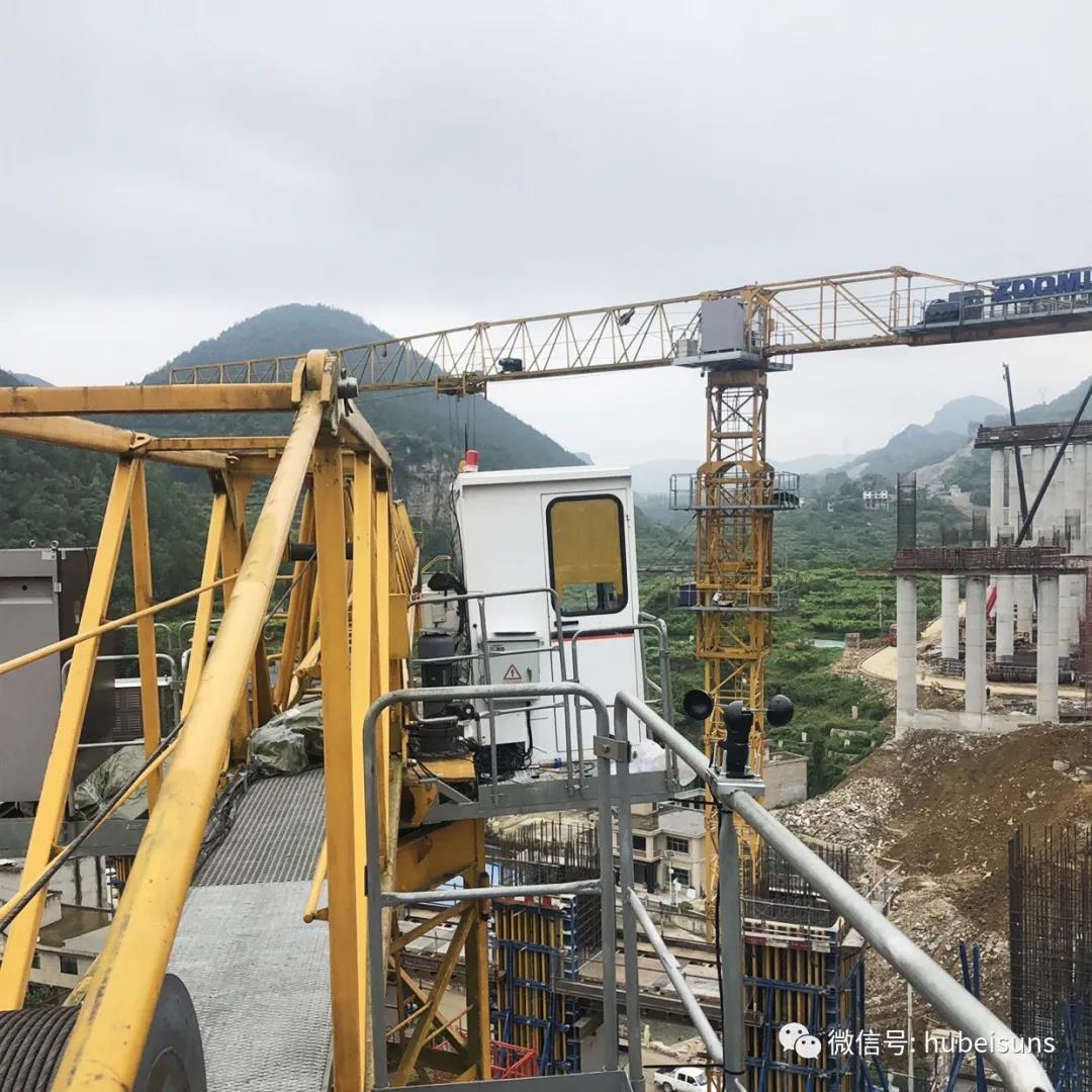 驗(yàn)收完成！貴黃高速塔吊安全監(jiān)控系統(tǒng)投入使用